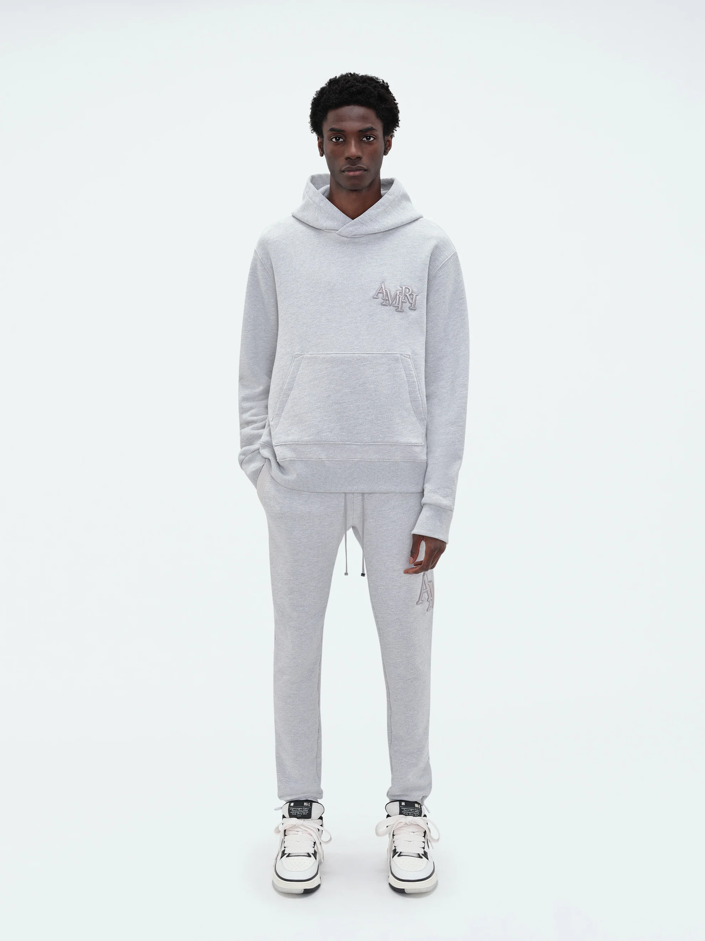 AMIRI Men Staggered Hoodie