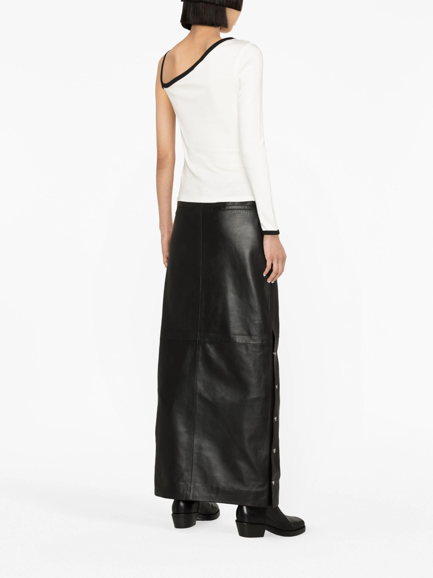 COURREGES Women Contrast Top