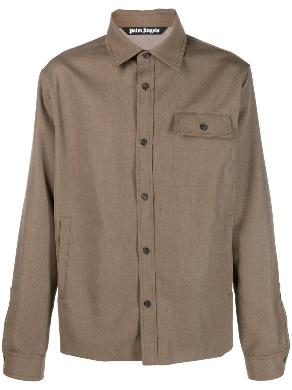 PALM ANGELS MEN SUIT TRACK OVERSHIRT