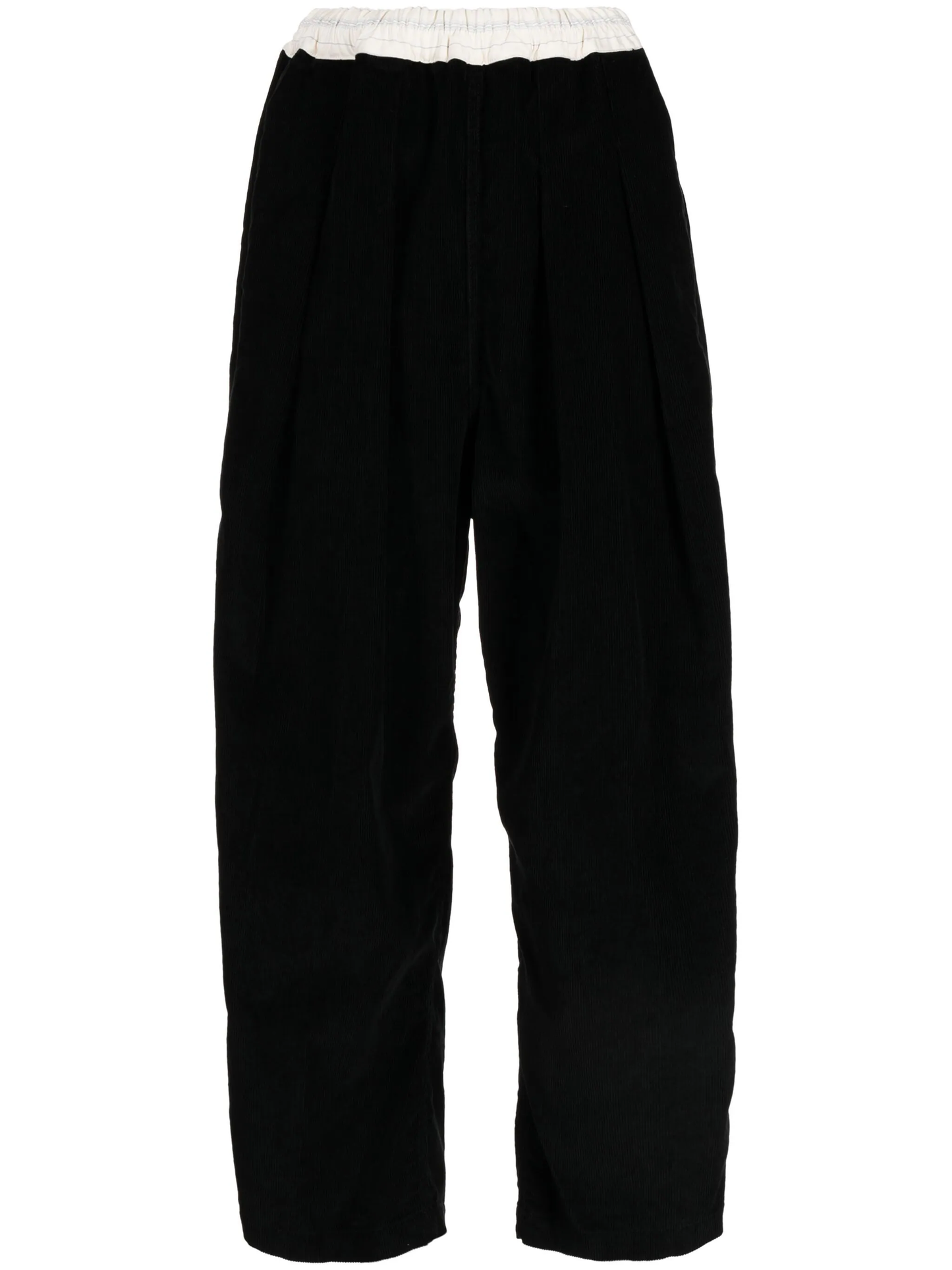 Masion Margiela Black Corduroy Trousers