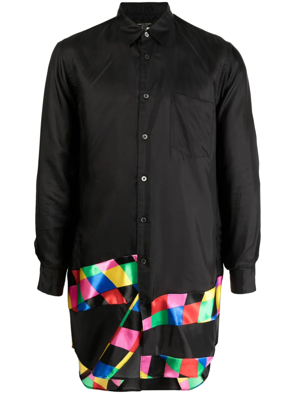 COMME DES GARCONS HOMME PLUS Men Patchwork Shirt