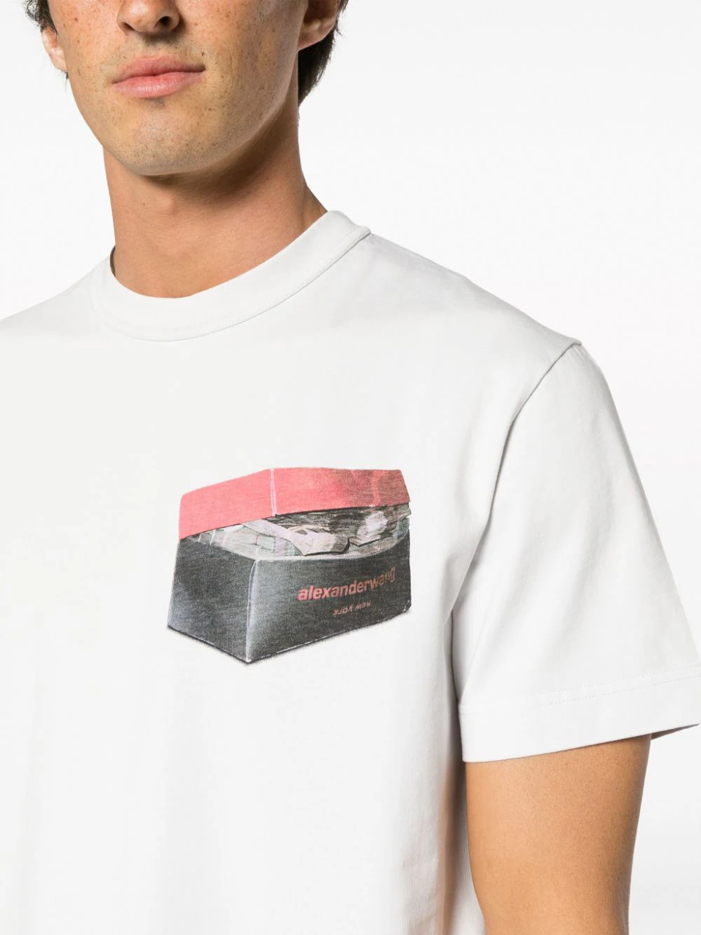 ALEXANDER WANG Women Short Sleeve Tee With Shoebox Graphic