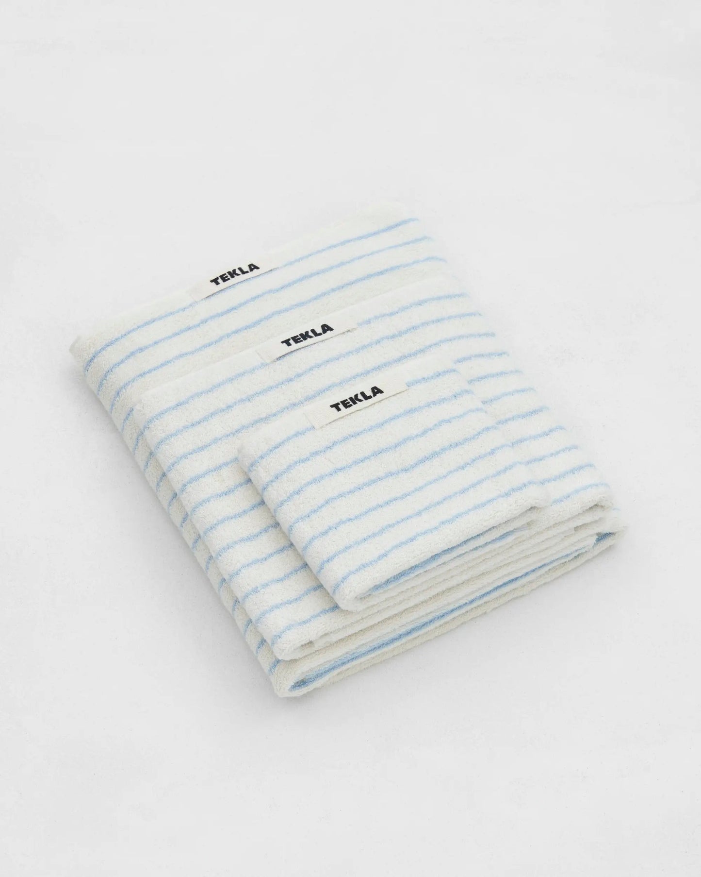 TEKLA Striped Organic Cotton Hand Towel