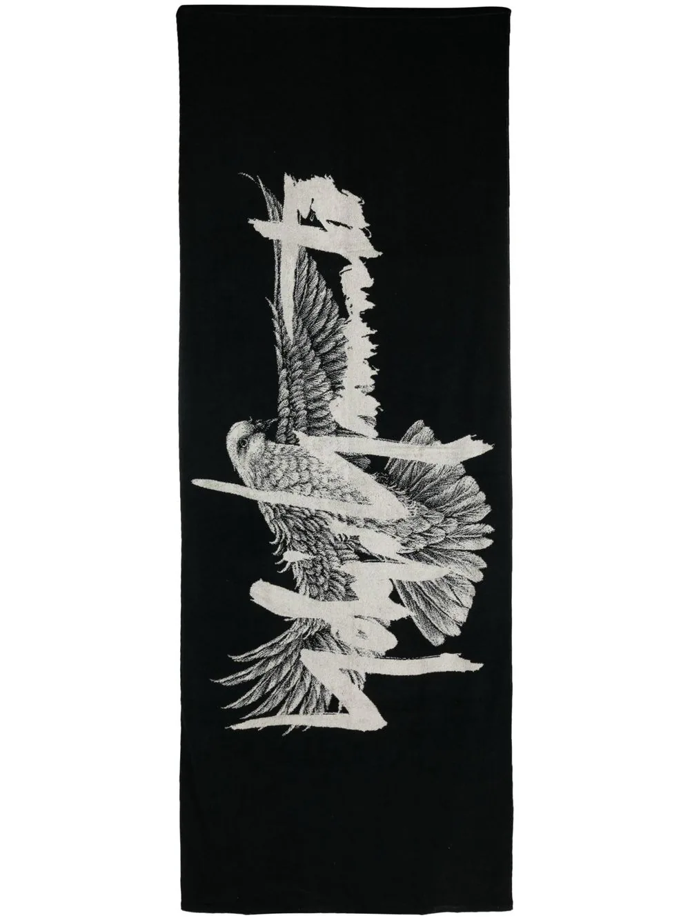 YOHJI YAMAMOTO POUR HOMME Bird Bath Towel