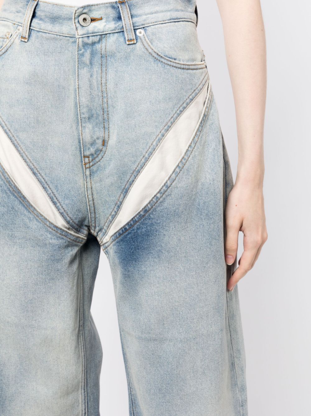 Y/PROJECT WOMEN Cut Out Jeans