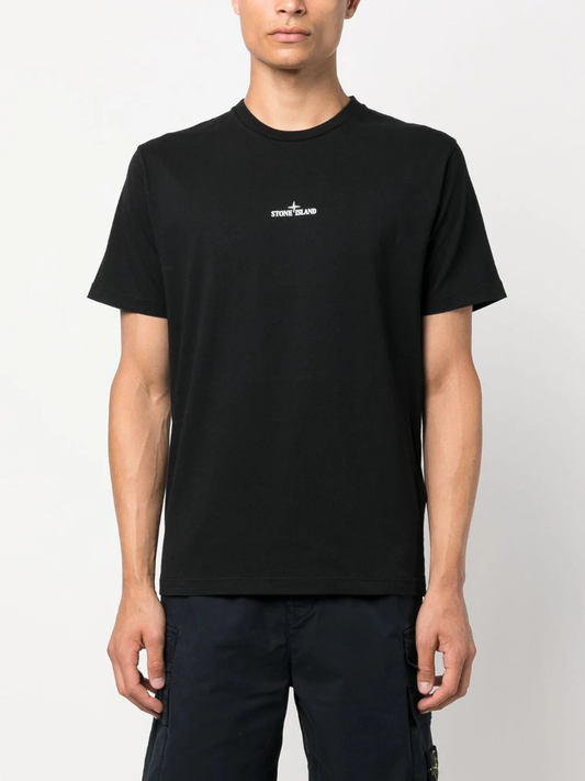 STONE ISLAND Men Embroidered T-Shirt