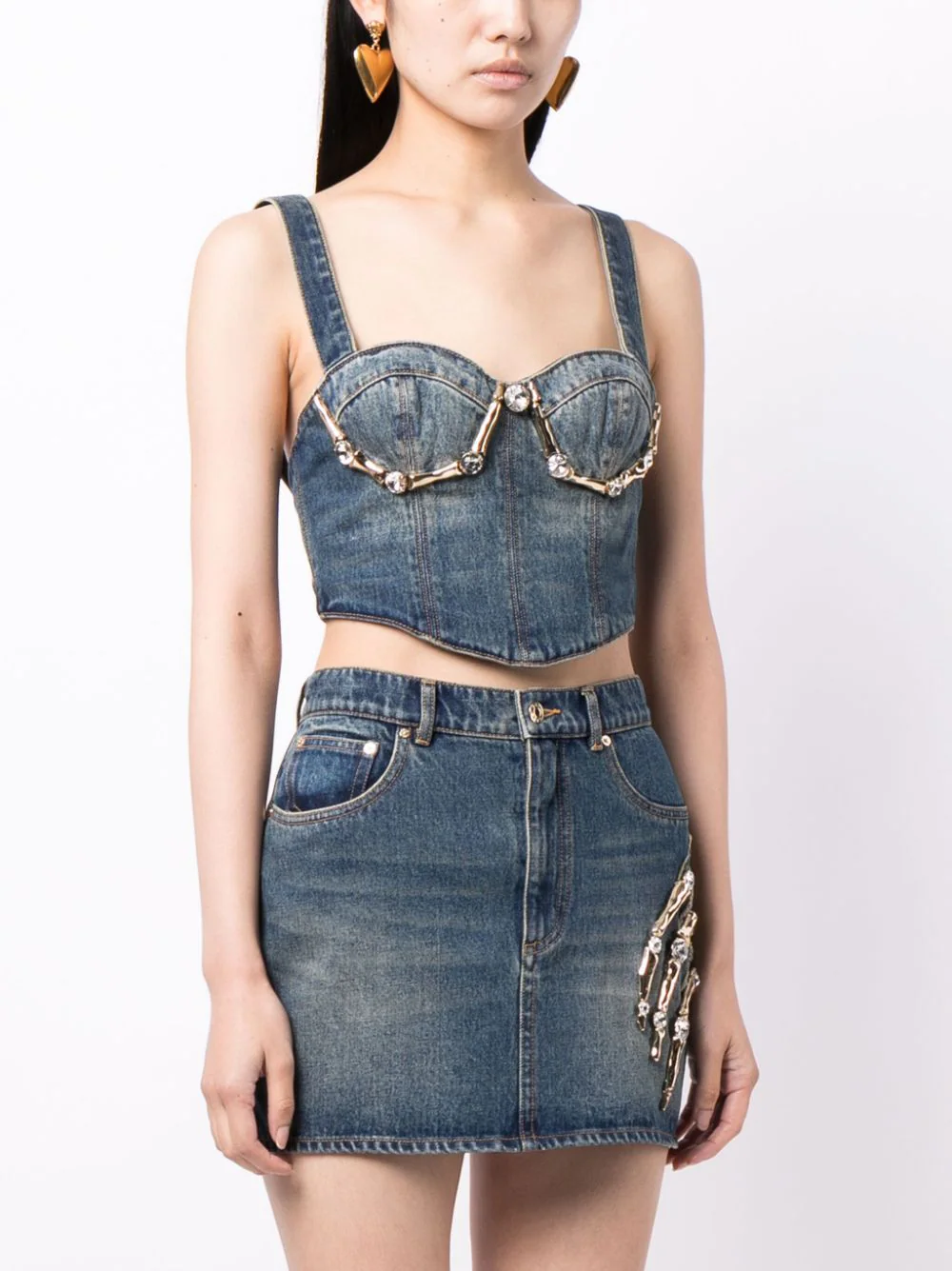 AREA Women Claw Cup Bustier