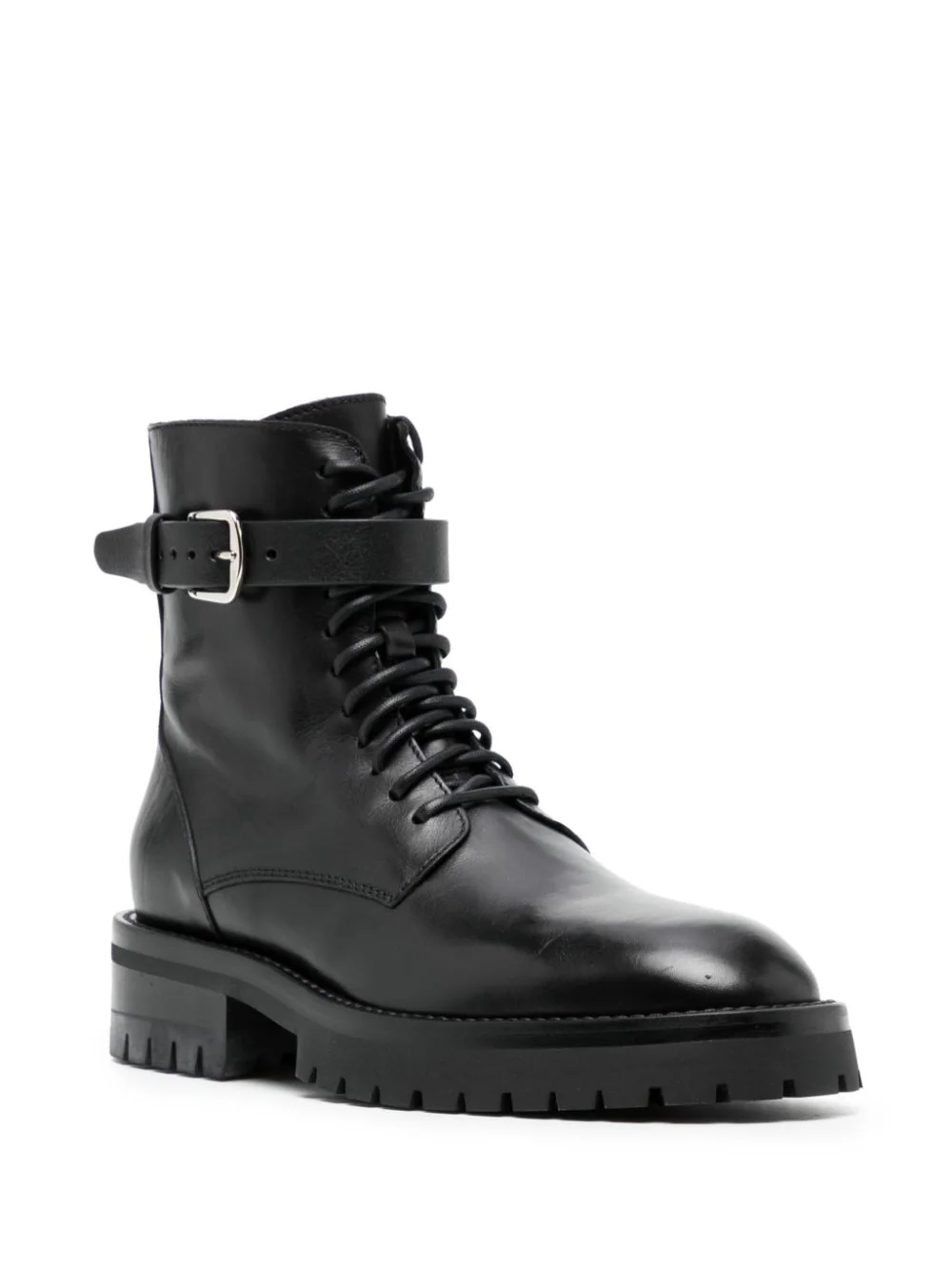 ANN DEMEULEMEESTER Men Cisse Tuxon Combat Boots