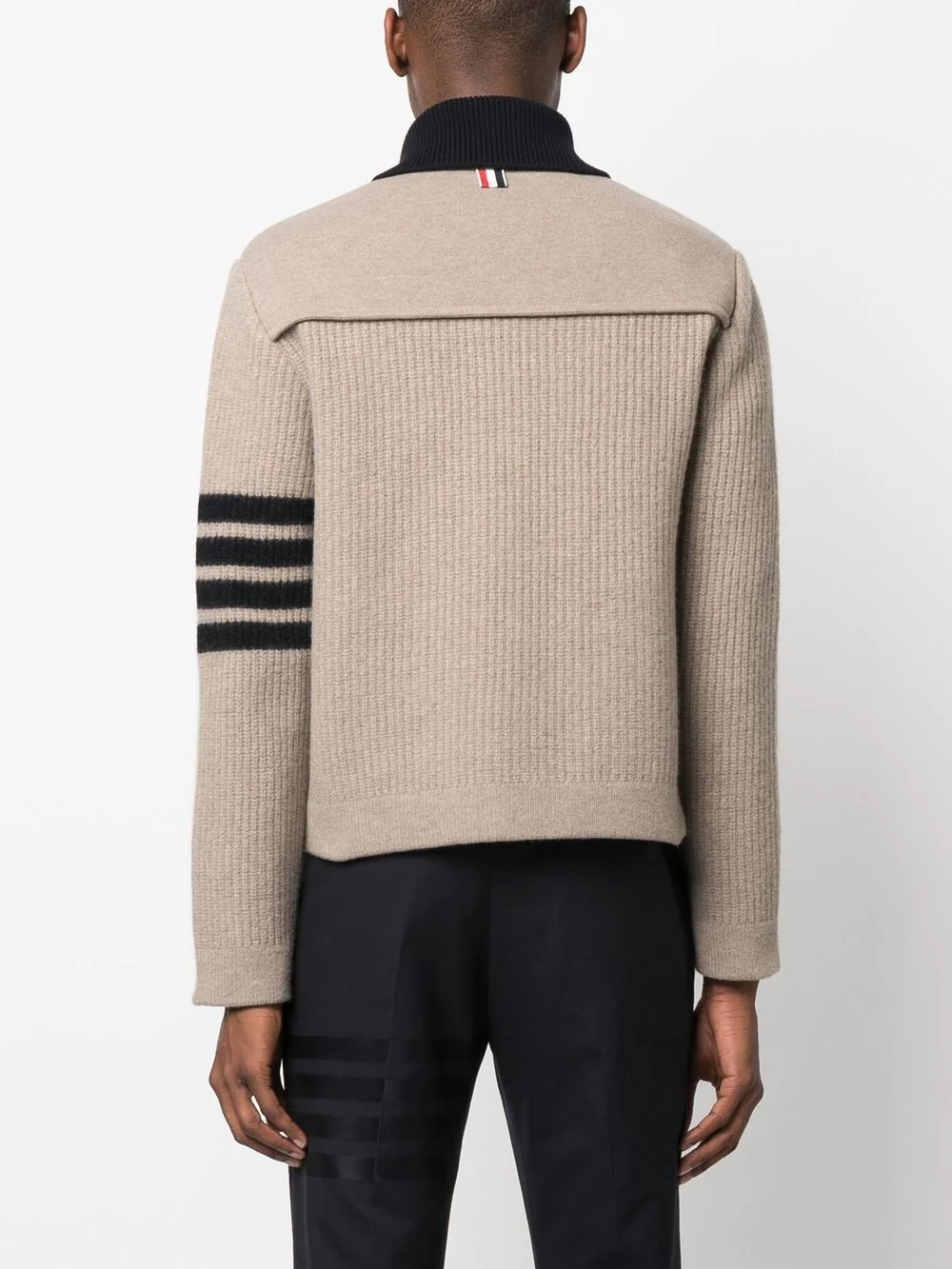 THOM BROWNE MEN Half Cardigan Stitch Workmans Jacket