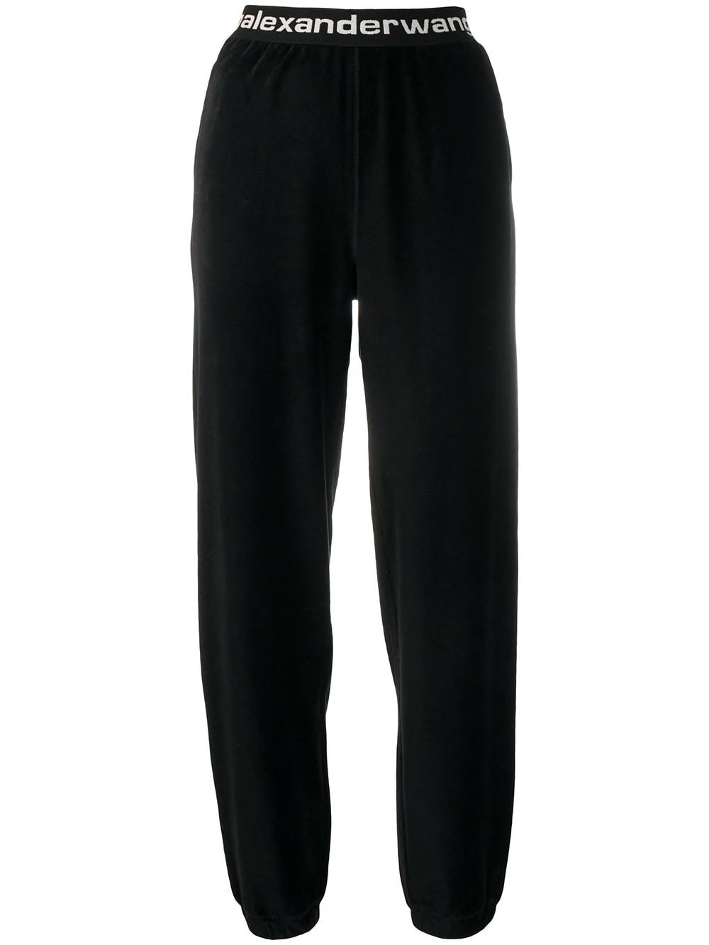 T BY ALEXANDER WANG Women Elastic Logo Stretchy Corduroy Pants