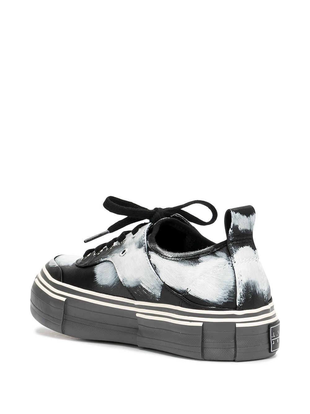 YOHJI YAMAMOTO X XVESSEL WOMEN PAINTED LOWCUT SNEAKERS