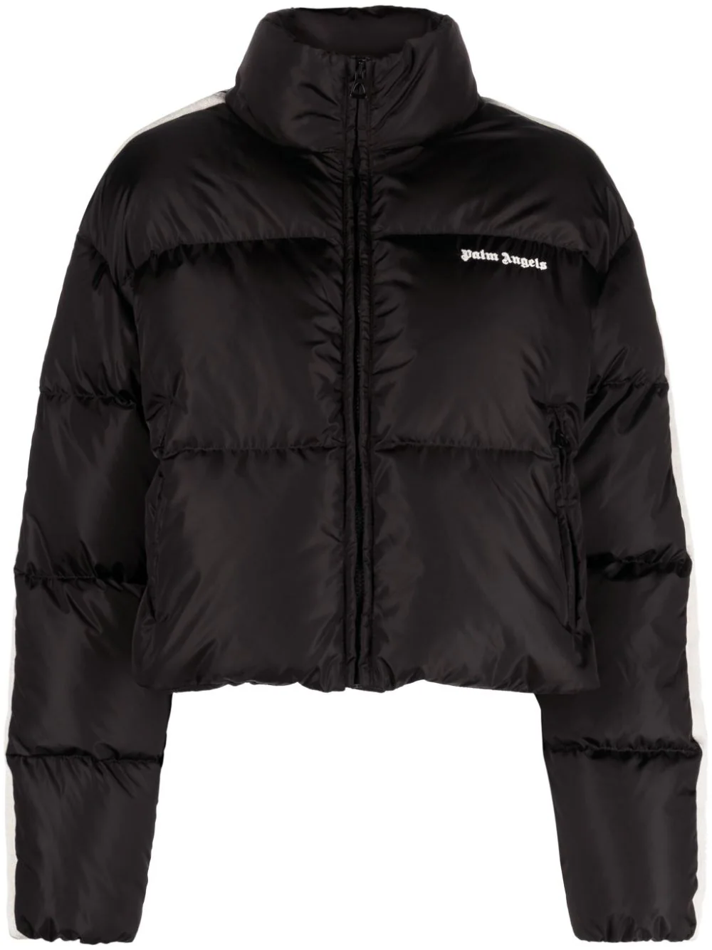 PALM ANGELS Women Crop Track Down Jacket