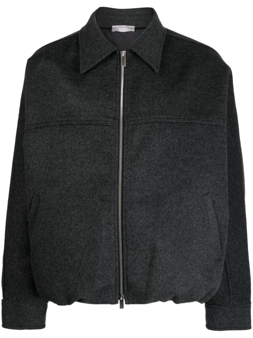 SYSTEM Men Wool Zip Up Blouson