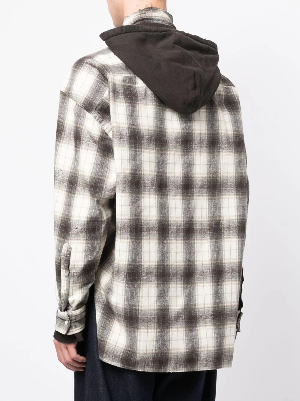 MAISON MIHARA YASUHIRO Men Hoodie Layered Shirts