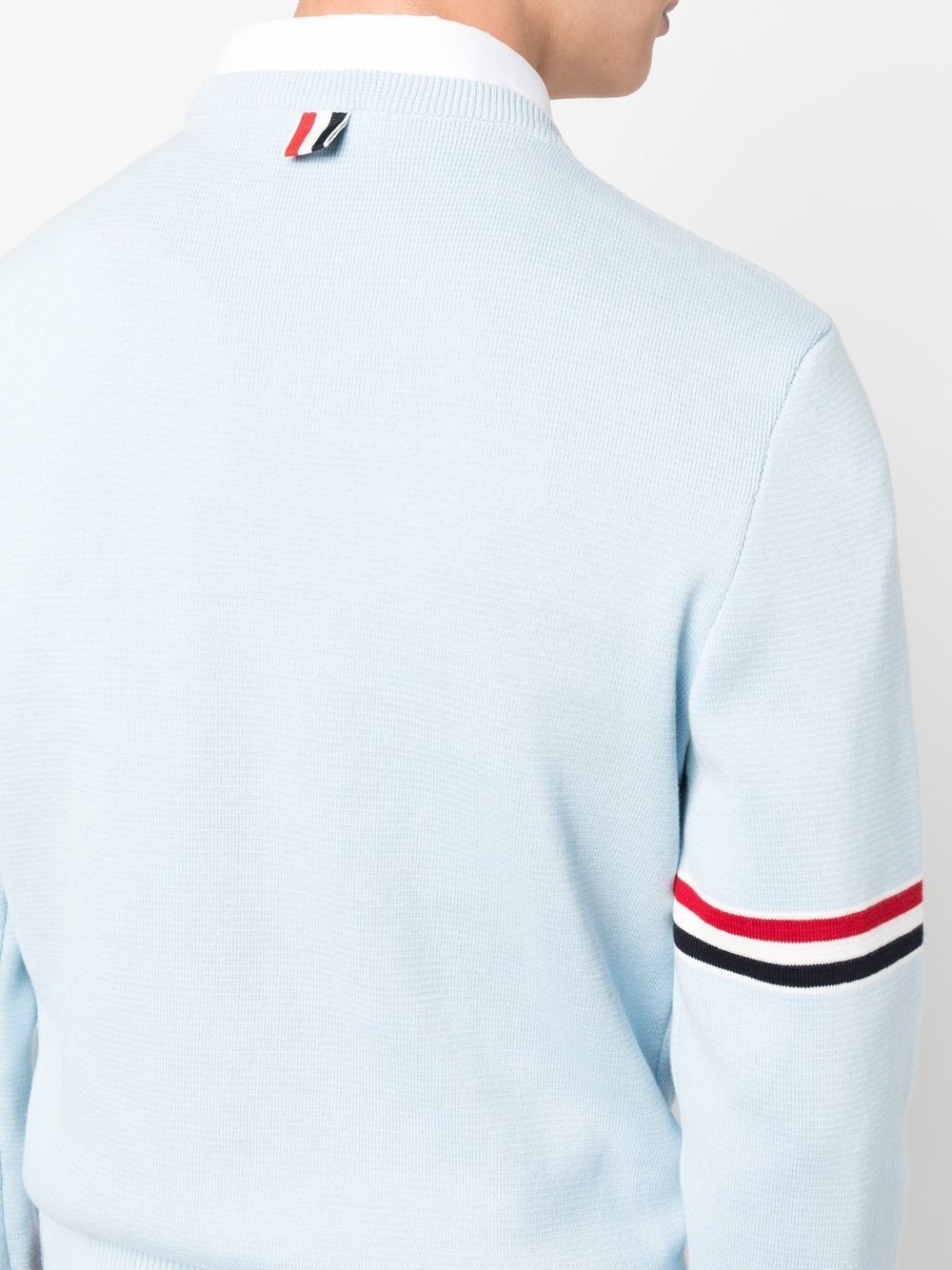 THOM BROWNE Men Milano Stitch Crewneck Pullover