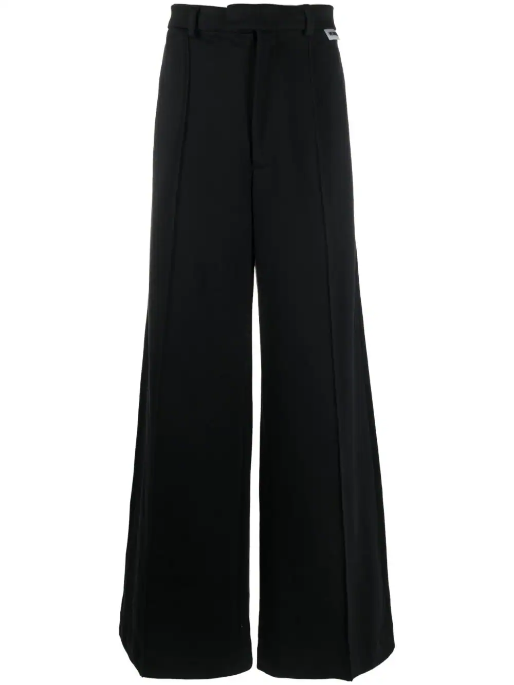 VETEMENTS Unisex Wide Leg Molton Tailored Pants