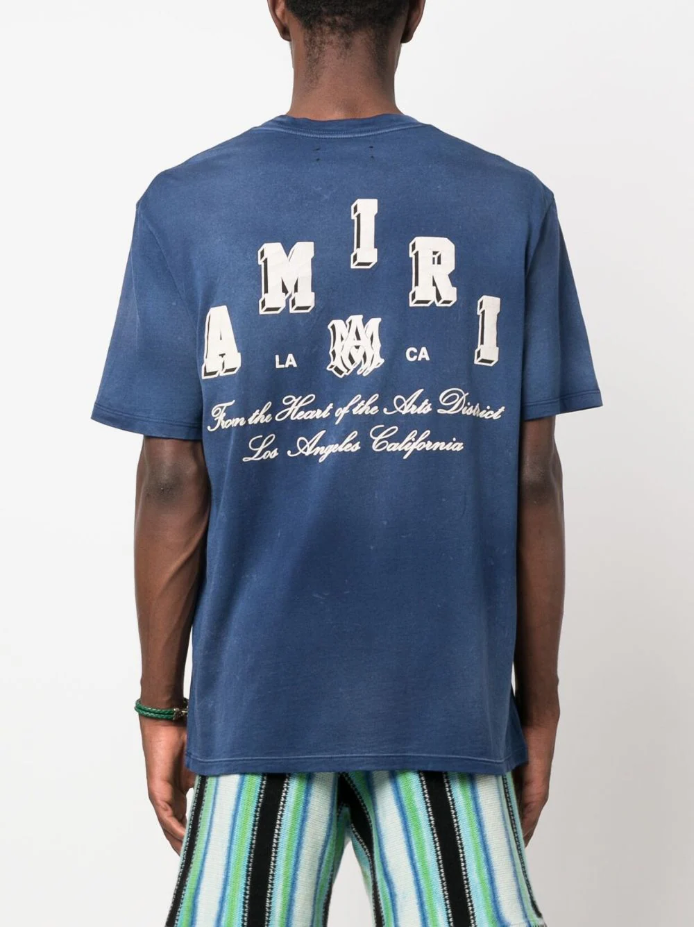 AMIRI Mens Vintage Collegiate Tee