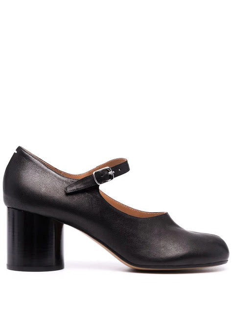 MAISON MARGIELA Women Tabi Mary Jane Pumps Vintage Leather