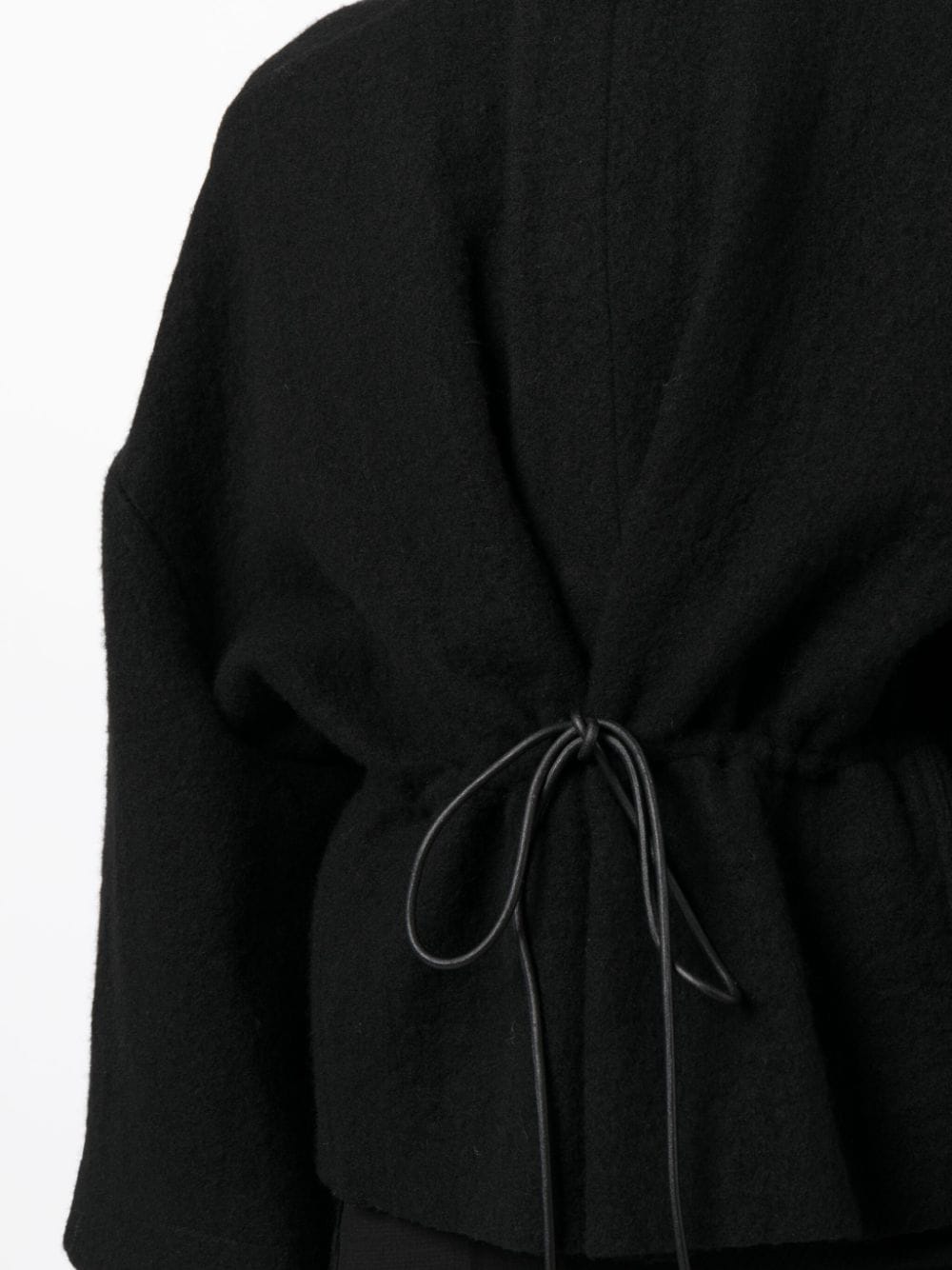 Rick Owens Women Drawstring Fastening Wool Jacket