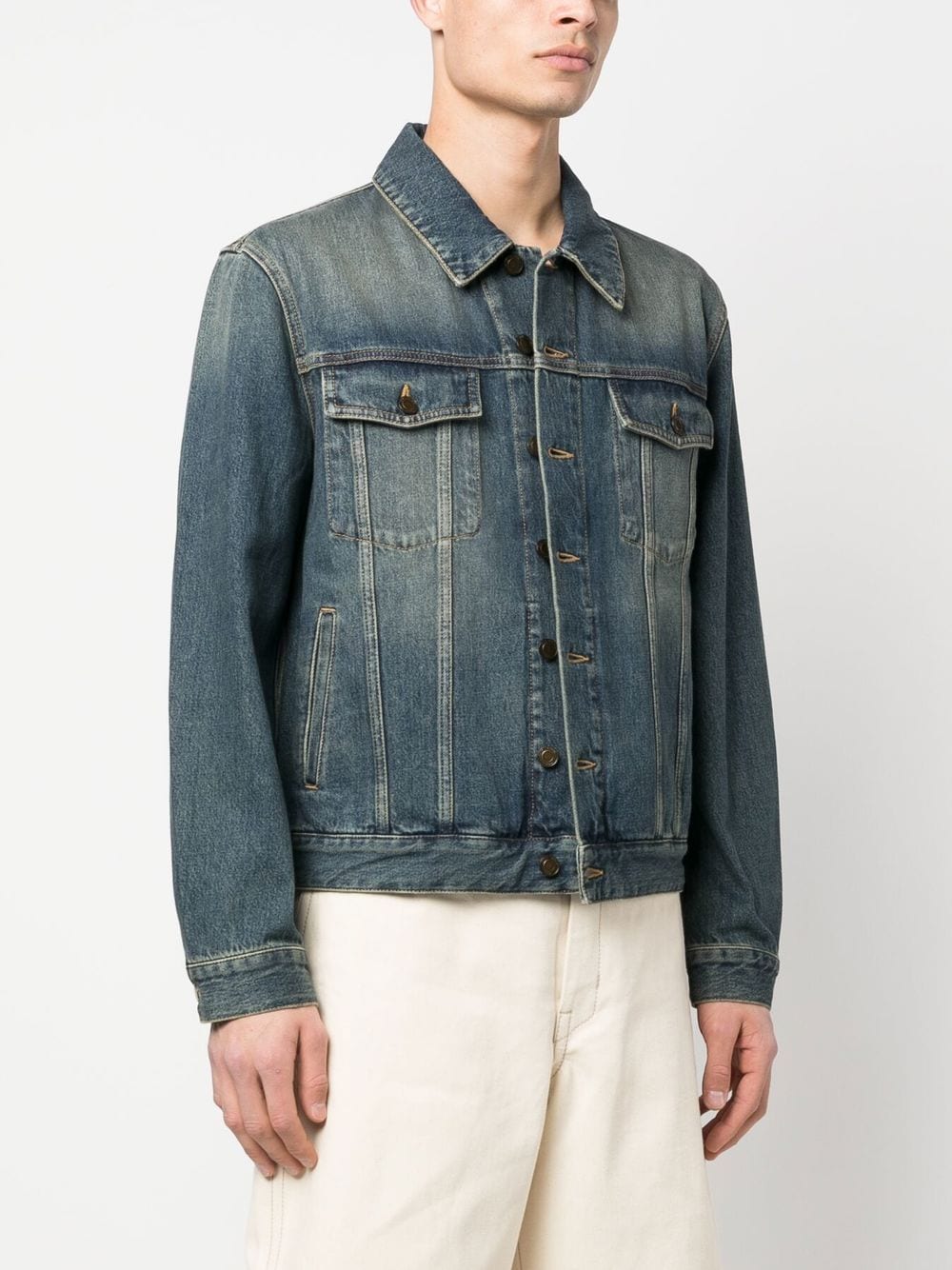 SAINT LAURENT Men Classic Denim Jacket