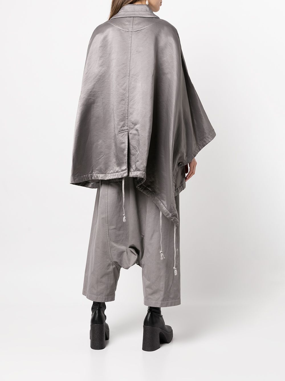 YOHJI YAMAMOTO REGULATION WOMEN CAPE PONCHO JACKET