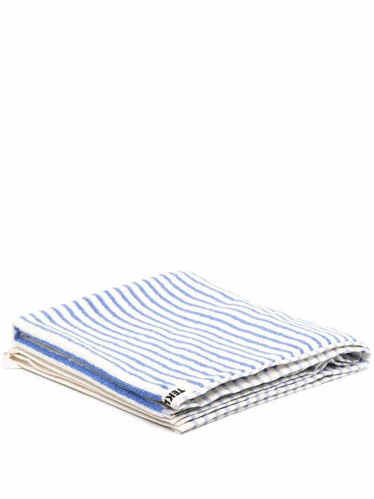 TEKLA Striped Organic Cotton Bath Towel