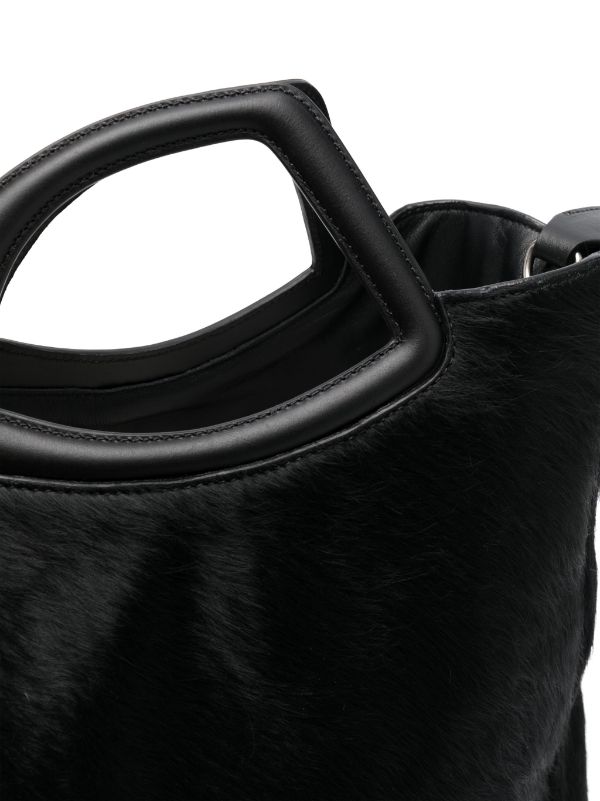 DRIES VAN NOTEN Pony Hair Shopper Bag