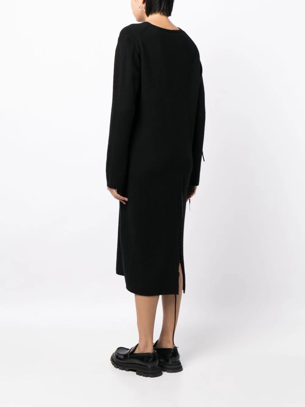 YOHJI YAMAMOTO Women String Round Neck Dress