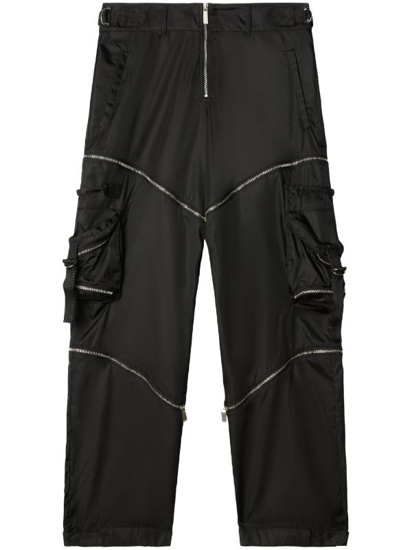 OFF-WHITE Men Zip Cargo Pants