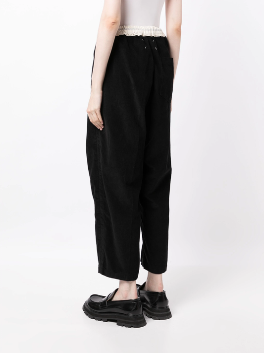 Masion Margiela Black Corduroy Trousers