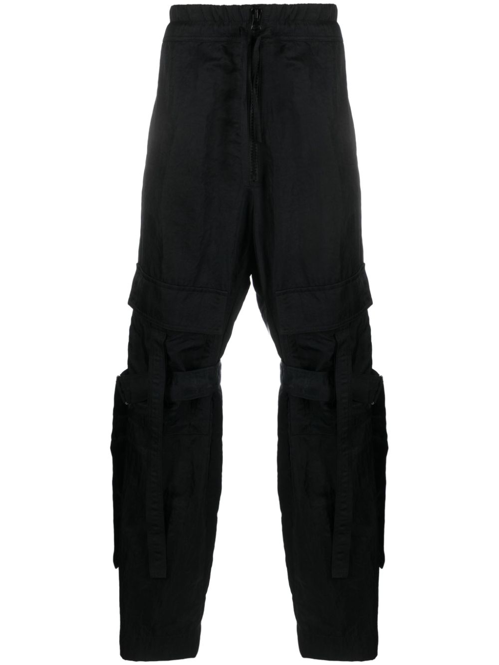 DRIES VAN NOTEN Men Shiny Water Repellent Pants