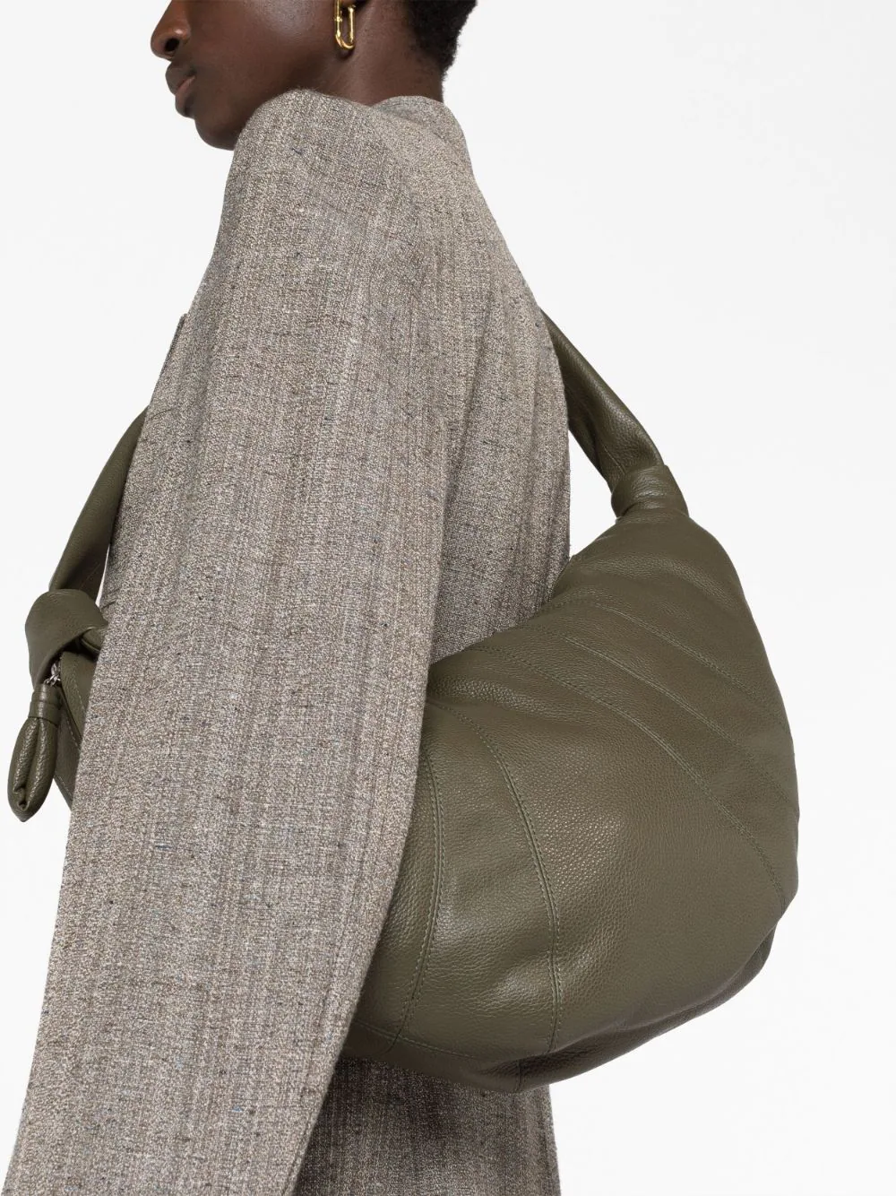 LEMAIRE Soft Grained Leather Large Croissant Bag