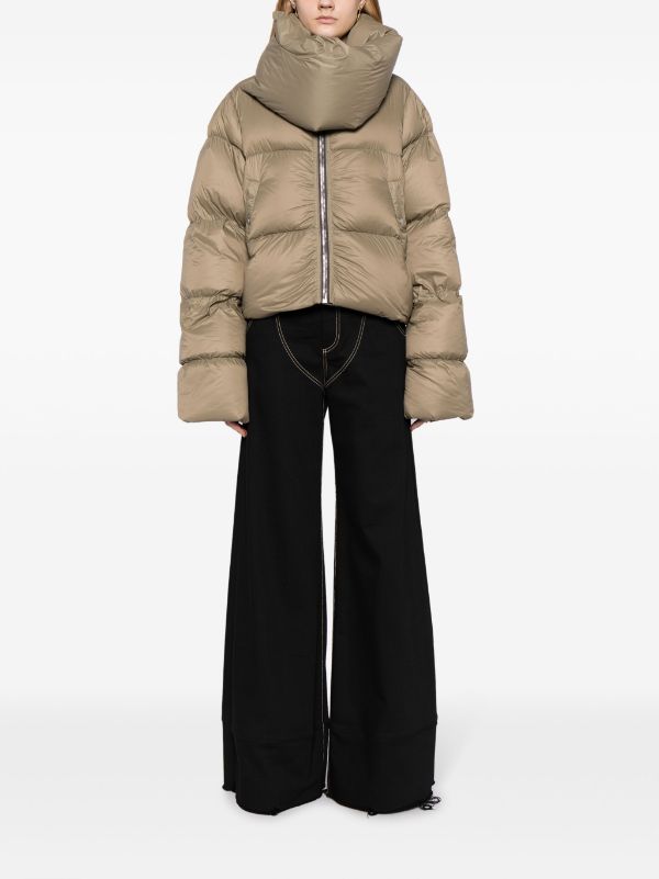 RICK OWENS Women Funnel Neck Jacket