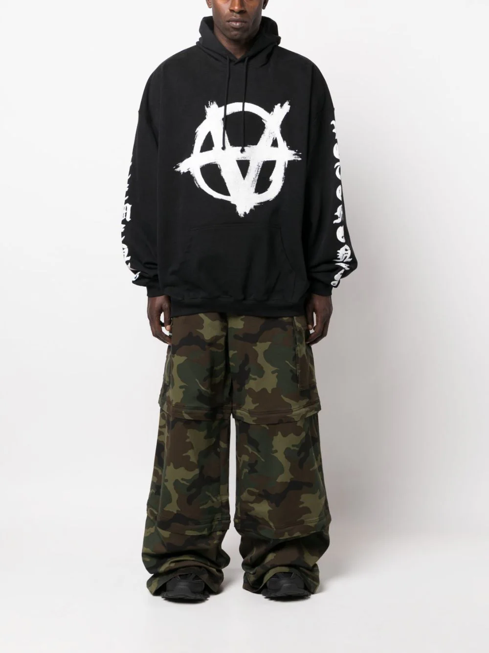 VETEMENTS Unisex Reverse Anarchy Hoodie