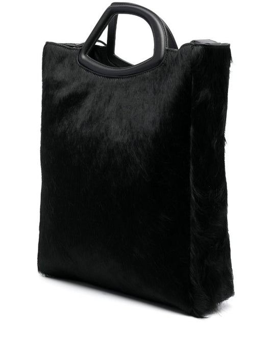 DRIES VAN NOTEN Pony Hair Shopper Bag