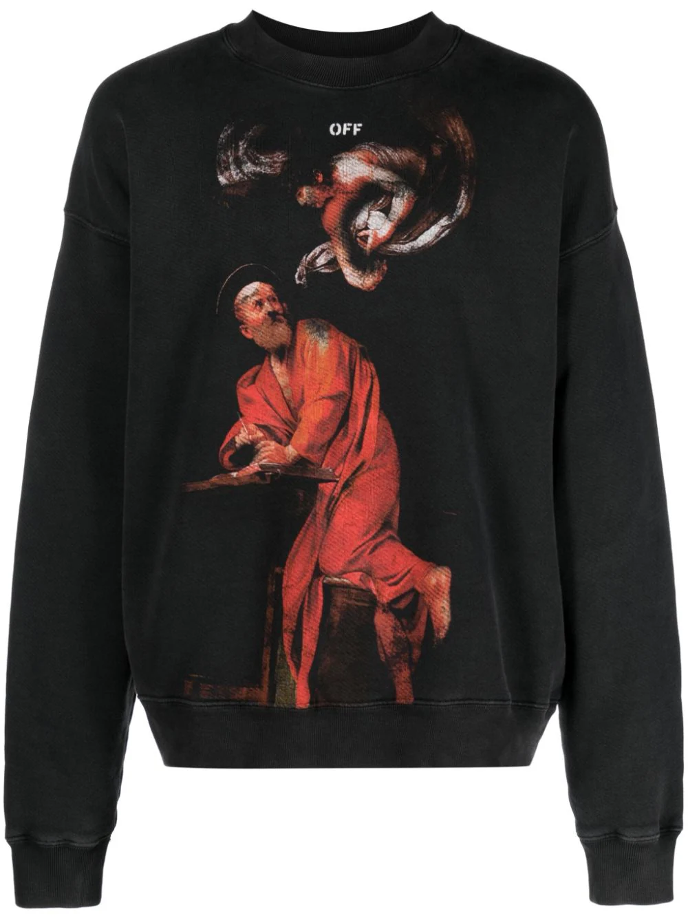 OFF-WHITE Men S.Matthew Skate Crewneck