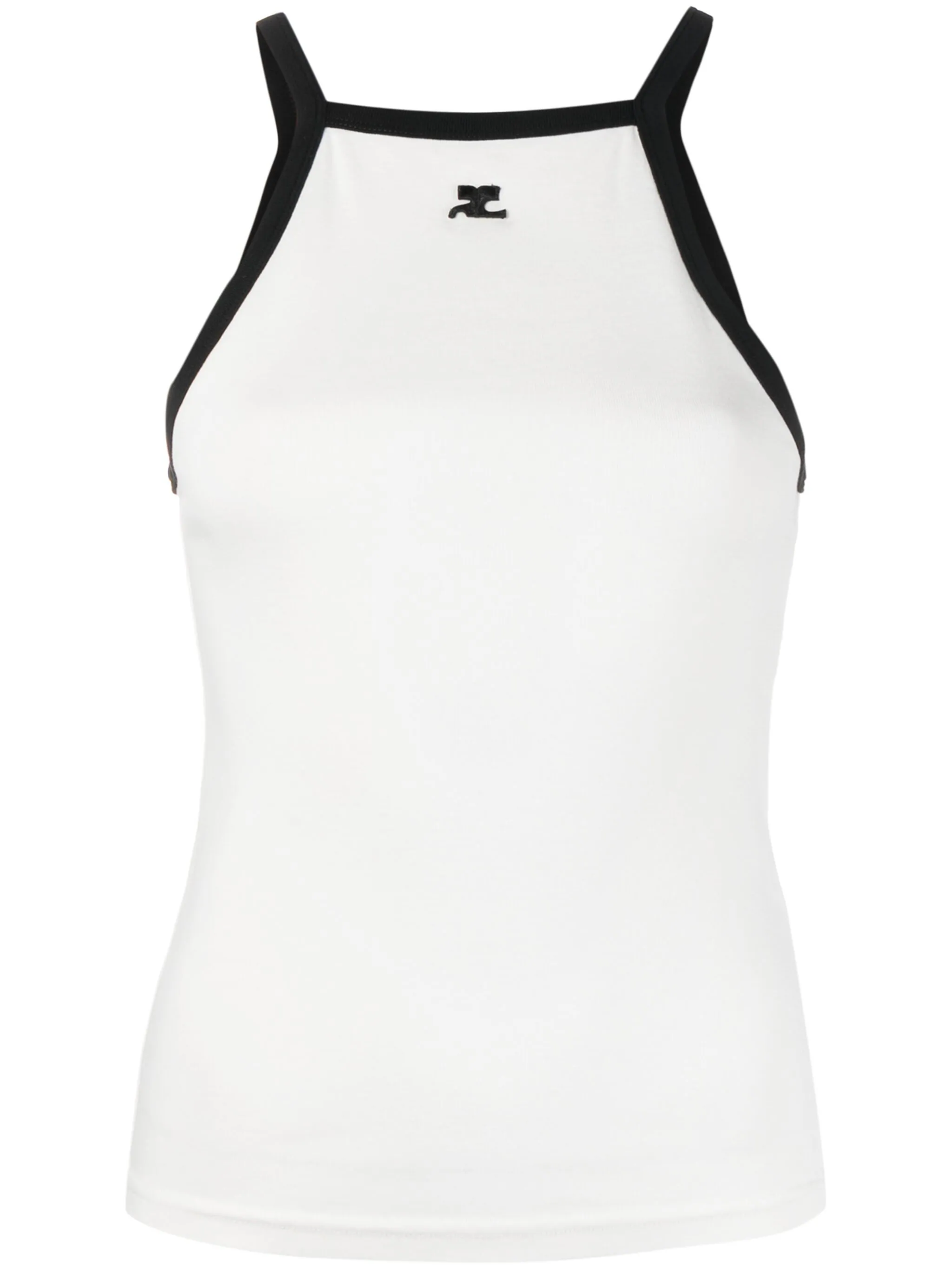 COURREGES Women Neckline Tank Top