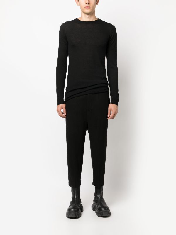 RICK OWENS Men Astaires Cropped Pants