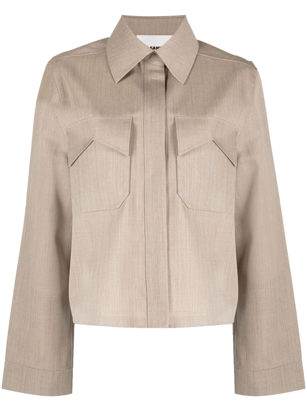 JIL SANDER WOMEN Cropped Workwear Shirt