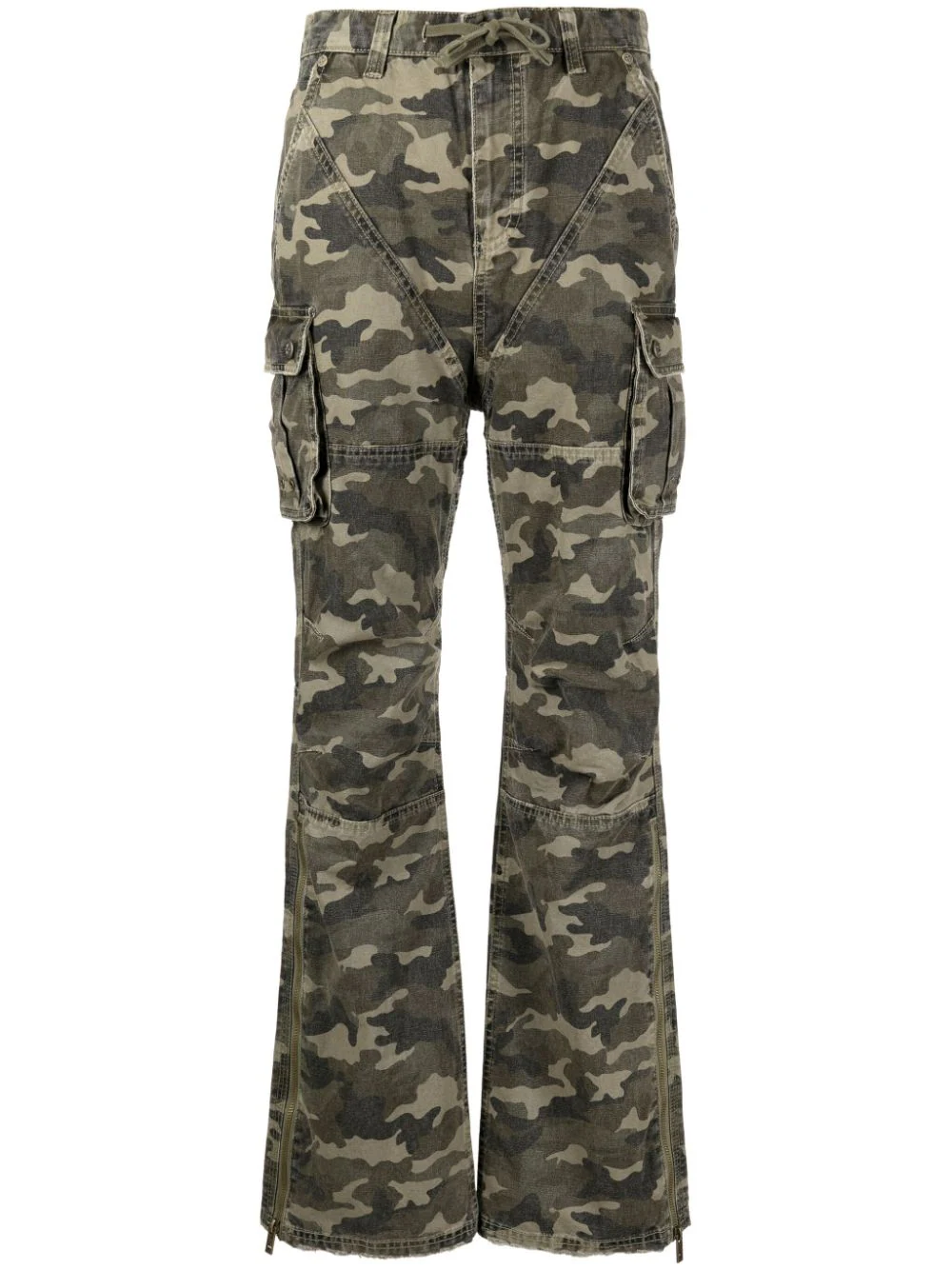 SMFK Women Wild World Merman Camouflage Cargo Pants