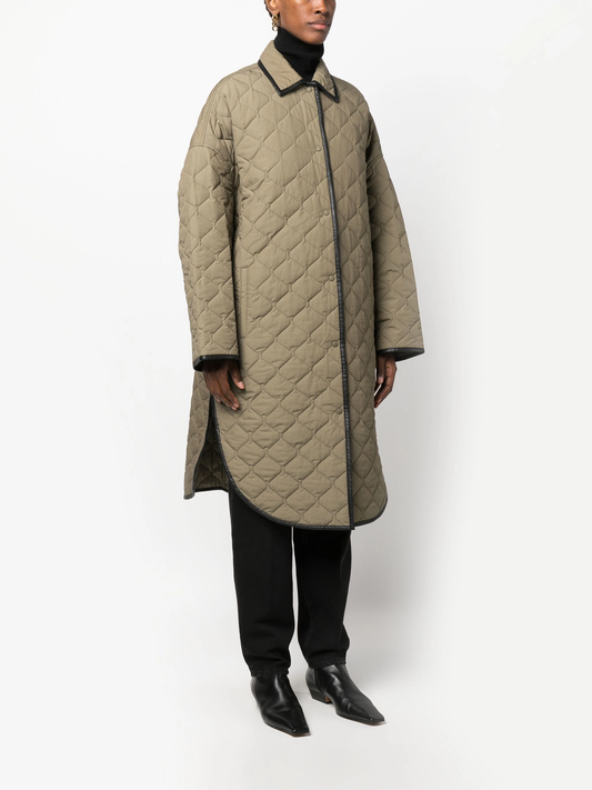 TOTEME Women Quilted Cocoon Coat