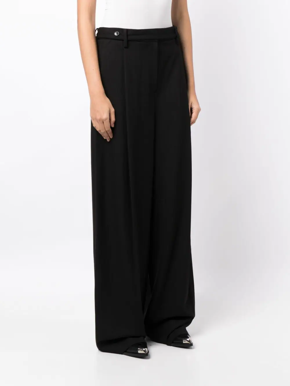 SYSTEM Women Harness Detail Wide Pants