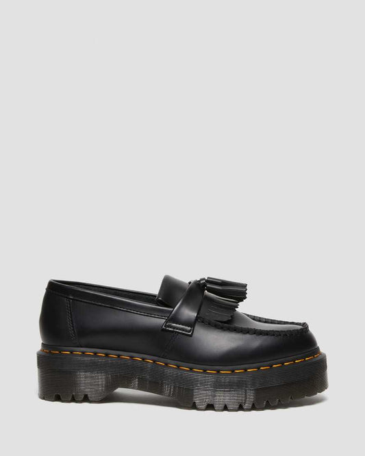 DR. MARTENS Adrian Quad Smooth Leather Tassel Loafers