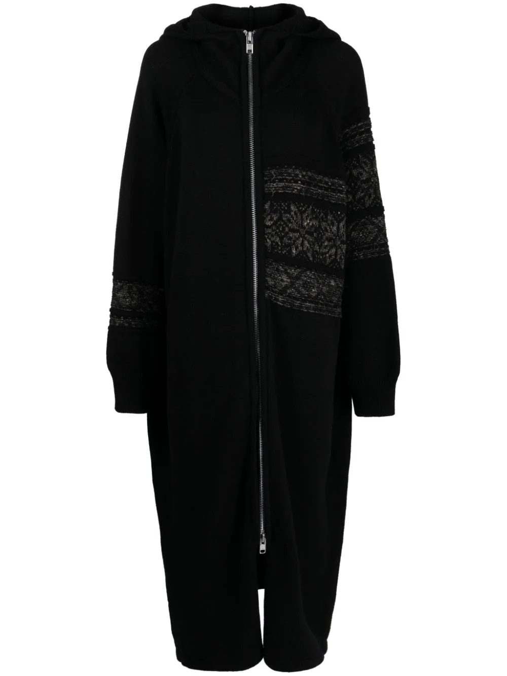 Y'S Women Hooded Snow PT Long Coat