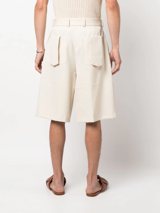 JIL SANDER Men Belted Shorts