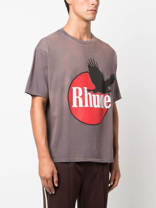 RHUDE Men Eagle Logo Tee