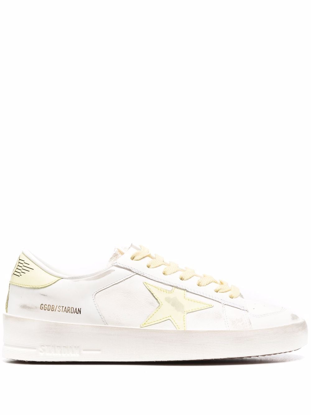 GOLDEN GOOSE WOMEN STARDAN LEATHER TOE STAR SNEAKERS