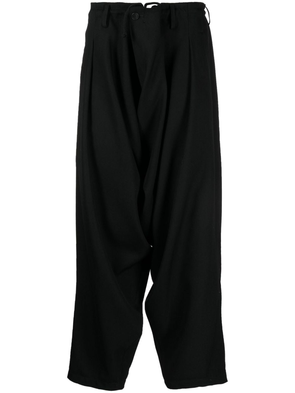 YOHJI YAMAMOTO POUR HOMME Y-Draped Pants