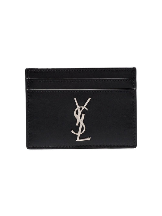 SAINT LAURENT Logo Monogram Card Holder