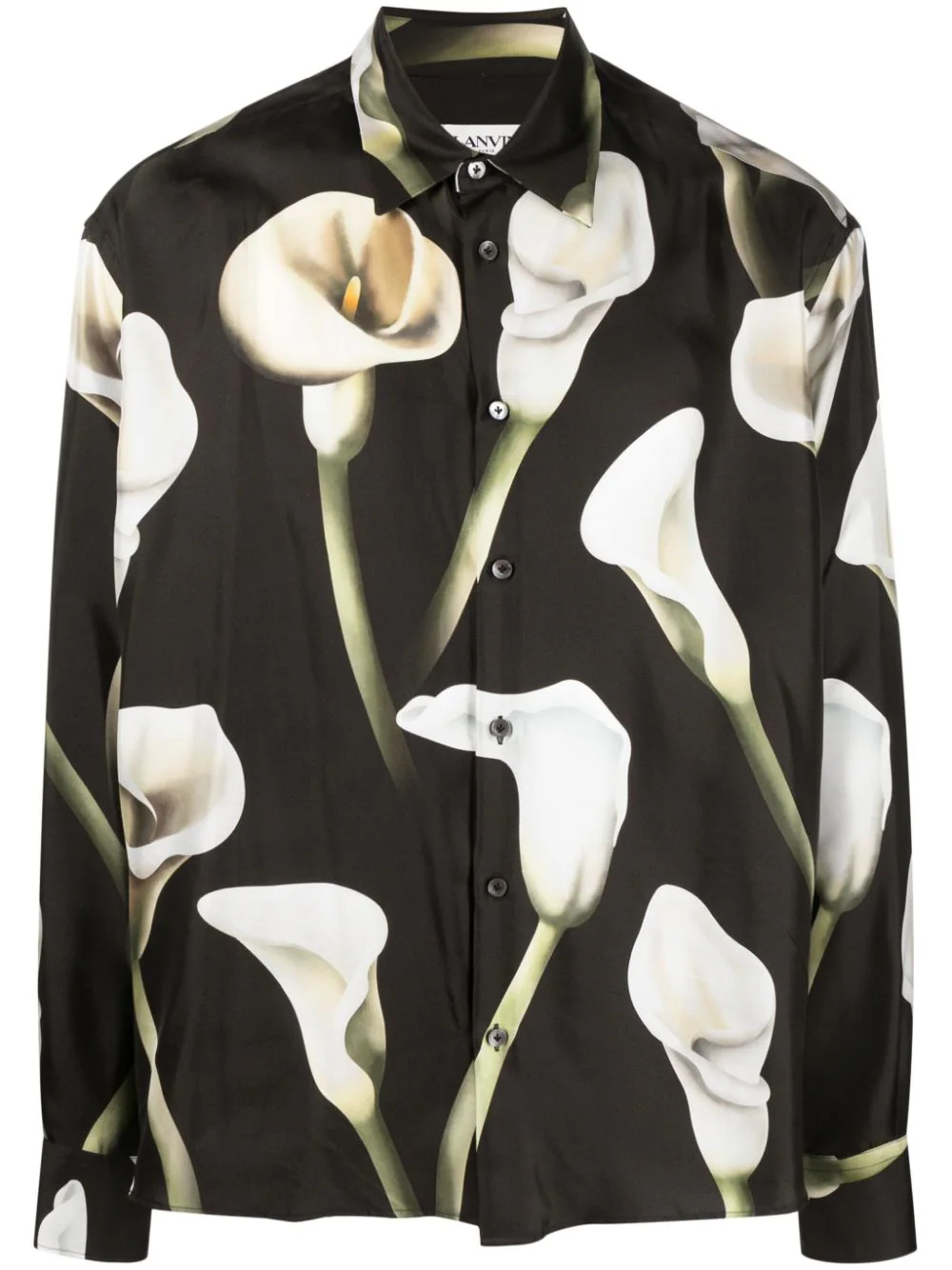 LANVIN Men Floral Printed Shirt